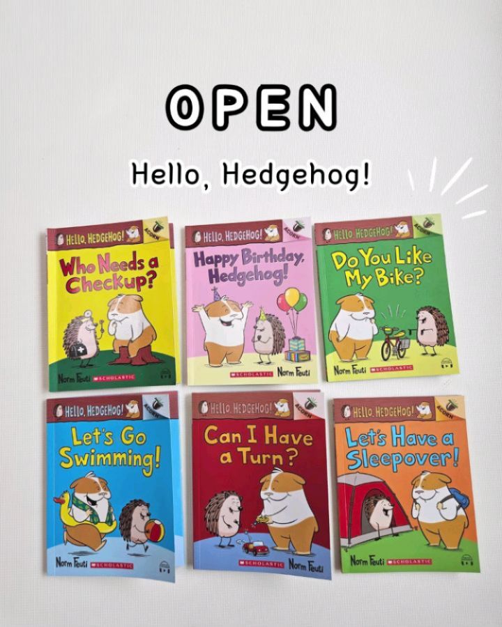 Hello, Hedgehog! 리더스 6종 세트