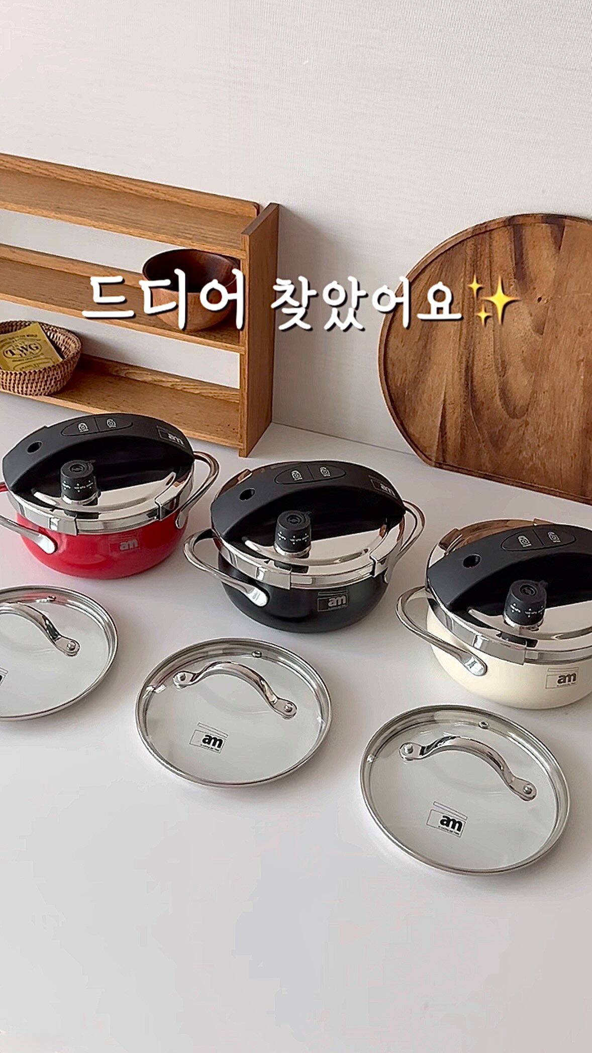 am 티타늄 스텐 압력솥