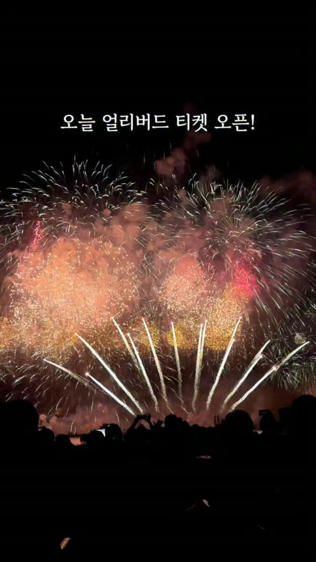 광안리 불꽃축제 얼리버드 티켓