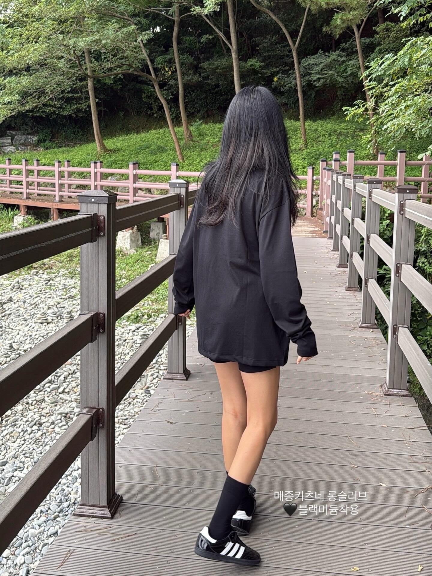 메종키츠네 롱슬리브