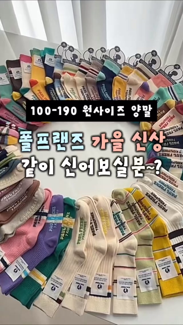 폴프랜즈 양말