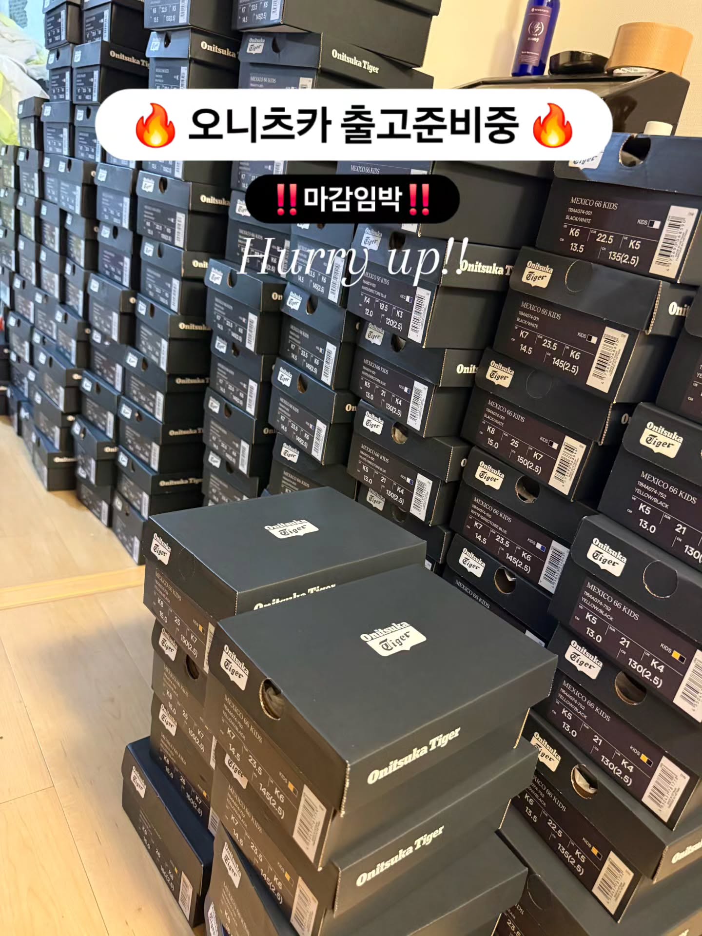 오니츠카타이거 버치/피코트 스니커즈