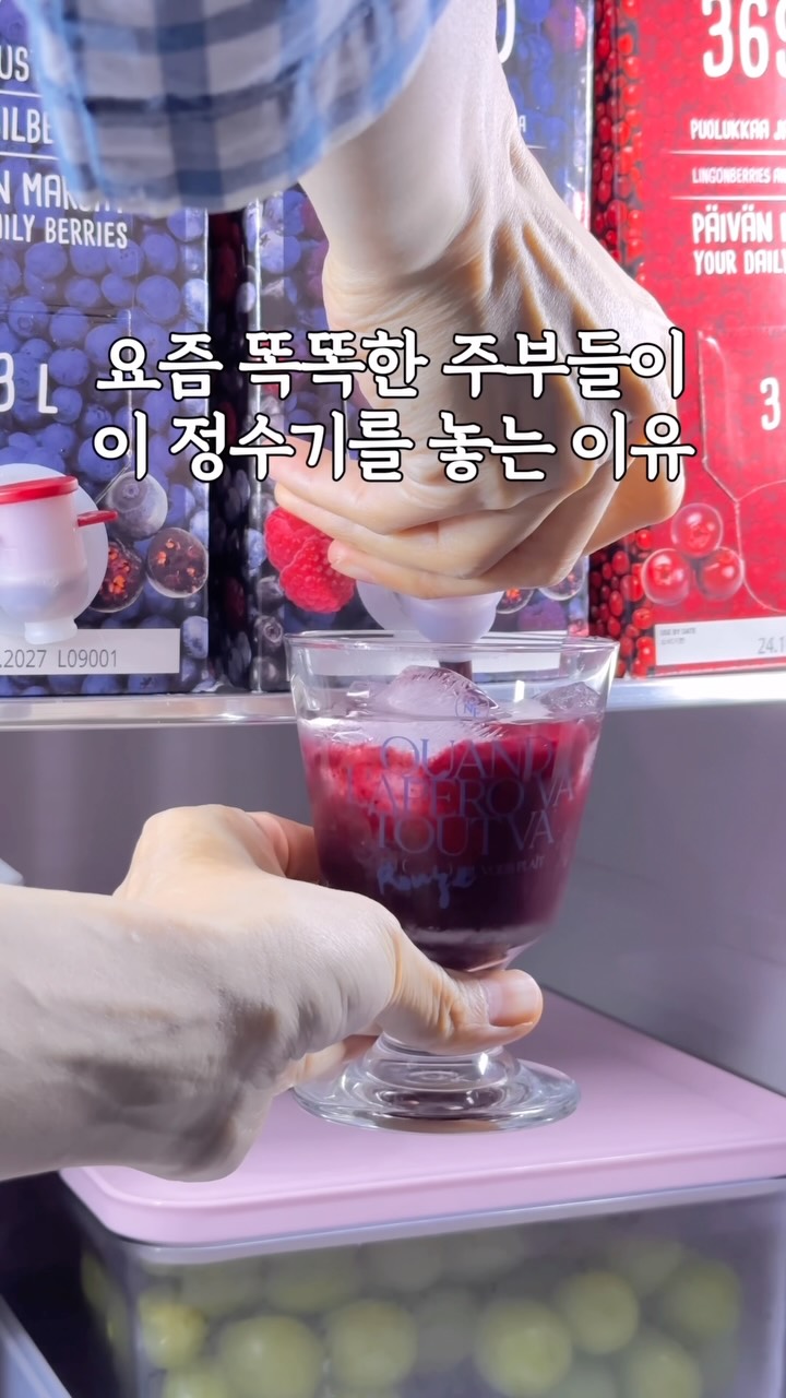 로버츠 베리에 야생 빌베리 주스