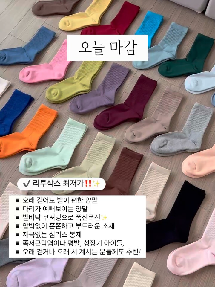 리투삭스 양말
